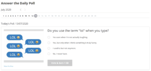 swagbucks earn money daily poll