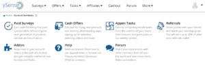ysense make money online