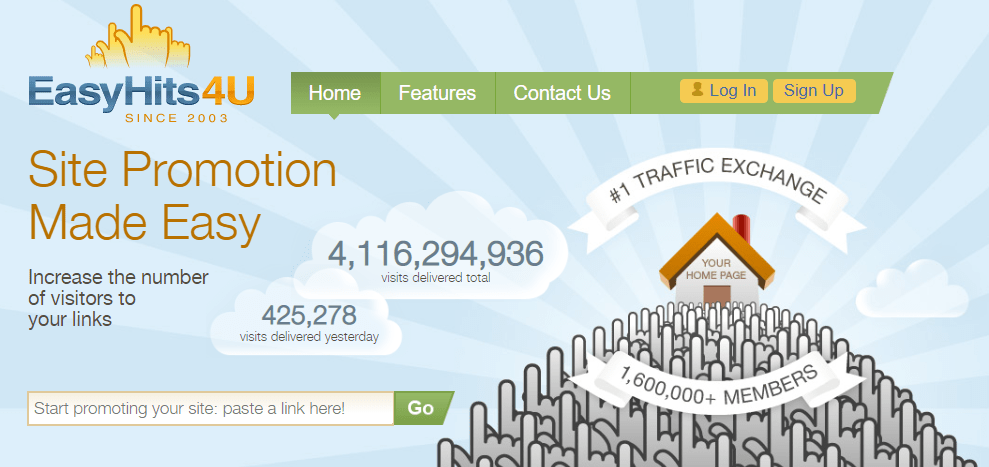 EasyHits4u: Get Real Traffic to Website