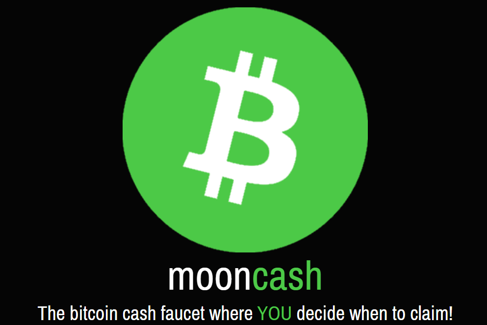 MoonBitcoinCash: coinpot faucet