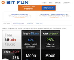 Best 7 Bitcoin Faucets Connected with CoinPot bitfun