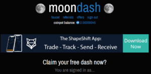 MoodDash get free dash coins