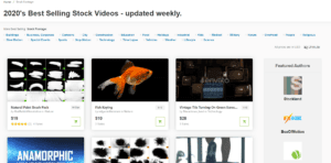 3 Most Profitable Products on VideoHive stock footage