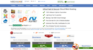 TOP 5 Web Hosting Providers mochahost