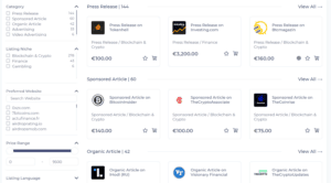 Coinzilla: Ad Network for Crypto Sites advertise marketplace