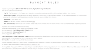 Adsterra: Monetize Your Traffic payment rules