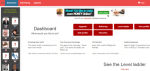 Traffic Ad Bar: Get Free Traffic to Your Page dashboard