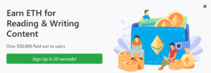 Publish0x: Earn ETH by blogging