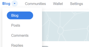 Ecency Updates and Why Should You Use It split menu