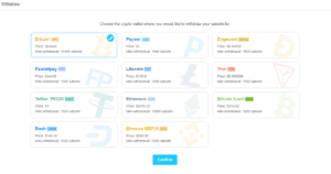 coinpayu withdrawal options