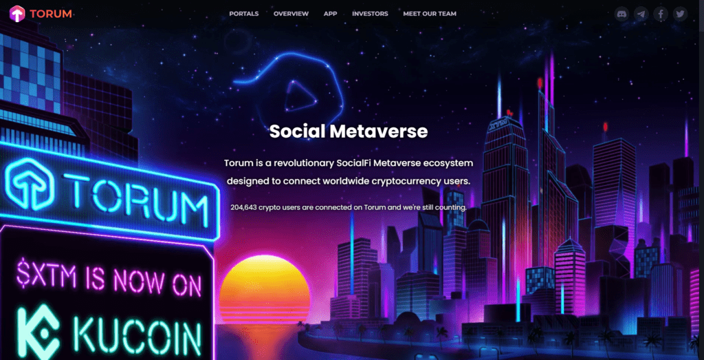 Decentralized Social Metaverse Torum