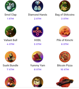 different gifts on Torum