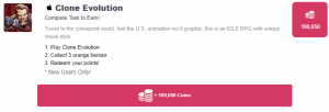 play clone evolution and earn money