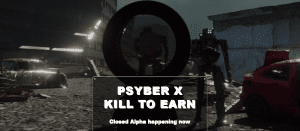 shooter crypto p2e game psyberx